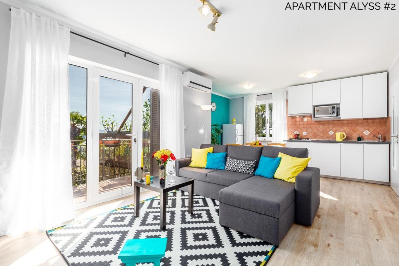 Apartments Alyss Lovran Dış mekan fotoğraf